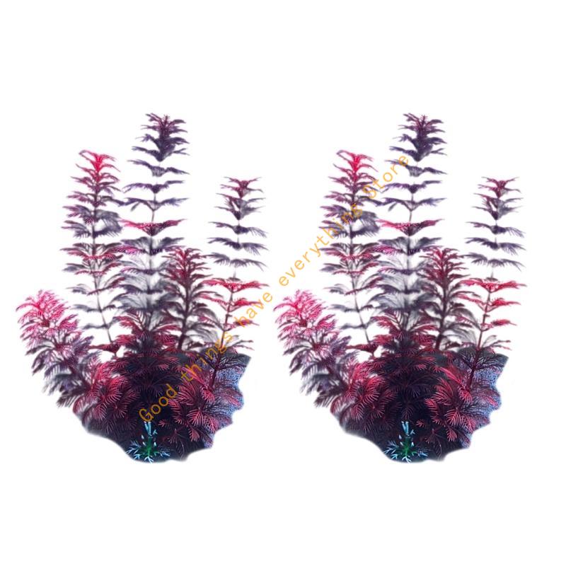 Aquarium Miniature Decorations Grass Craft Terrarium Habitat Ornaments Art 55KF