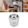 Stainless Steel Reusable Coffee Pod Kit Fit for   Coffee Machine Refillable Coffee Capsule Filter with Spoon Brush