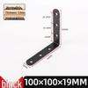 Stainless Steel L-Shaped 90° Angle Bracket Shelf Support