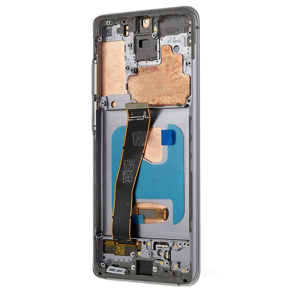 Pour Samsung Galaxy S20 4G G980/S20 5G G981 Écran OLED Grade C et Assemblage Numériseur+Châssis (sans logo)