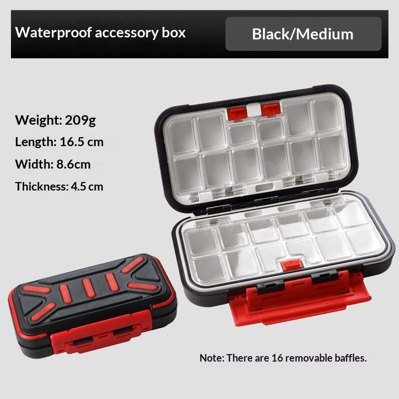 Double Sided Tackle Box Box Fishing Gear Accessory Storage Box Fishing Bait Box Mino Hard Bait Pencil Squid Fake Bait Box