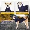 Dog Calming Vest, Reflective Comfort Jacket for Small and Medium Dogs, Anxiety Relief Vests Suitable ForThunderstorm Fear and Anxiety Hooded Clothing
