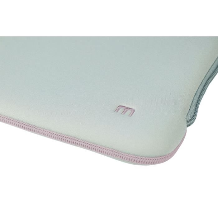 MOBILIS Skin Housse néoprène pour PC/tablette 14-16" Gris et rose