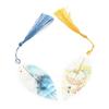 Students Chinese Style Pretty Aesthetic Leaves Bookmark Paper Cilp Leaf Vein Bookmark Bookmarks