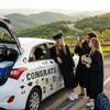 2026 Graduation Season Car Magnetic Stickers 30 Pieces Set PVC Durable Design For Graduation Celebration