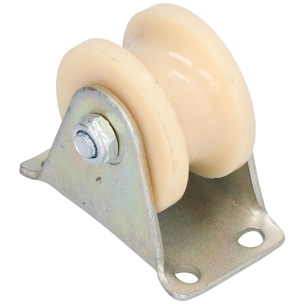 50mm UType Groove Wheel Heavy Duty Wire Rope Rail with 2.5mm Bracket for Lifting Equipment