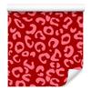Red Animal Skin Wallpaper, Red Background, 50x1000