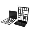 2pcs Bookcase Railing Book End Bookcase End Heavy Duty Book End Storage Bookcase Home Book End Book Holder Iron Bookcase