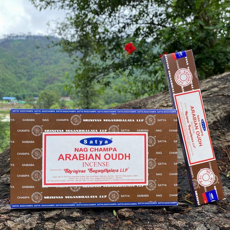 

India Stick Incenses White Sage Sandalwood Natural Household Indoor Clean Air Indian Handmade Incense Sticks NAG Champa Satya ARABIAN OUDH