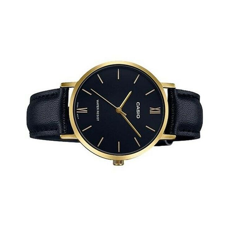 CASIO Women's Standard Series Black Watch LTP-VT01GL-1B LTP-VT01GL-1B