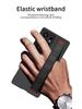 Pouzdro na telefon Samsung S25 Ultra/S24 Plus/S23U s elastickým náramkem na zápěstí a ultratenkým stojánkem pro ochranu s plným pokrytím