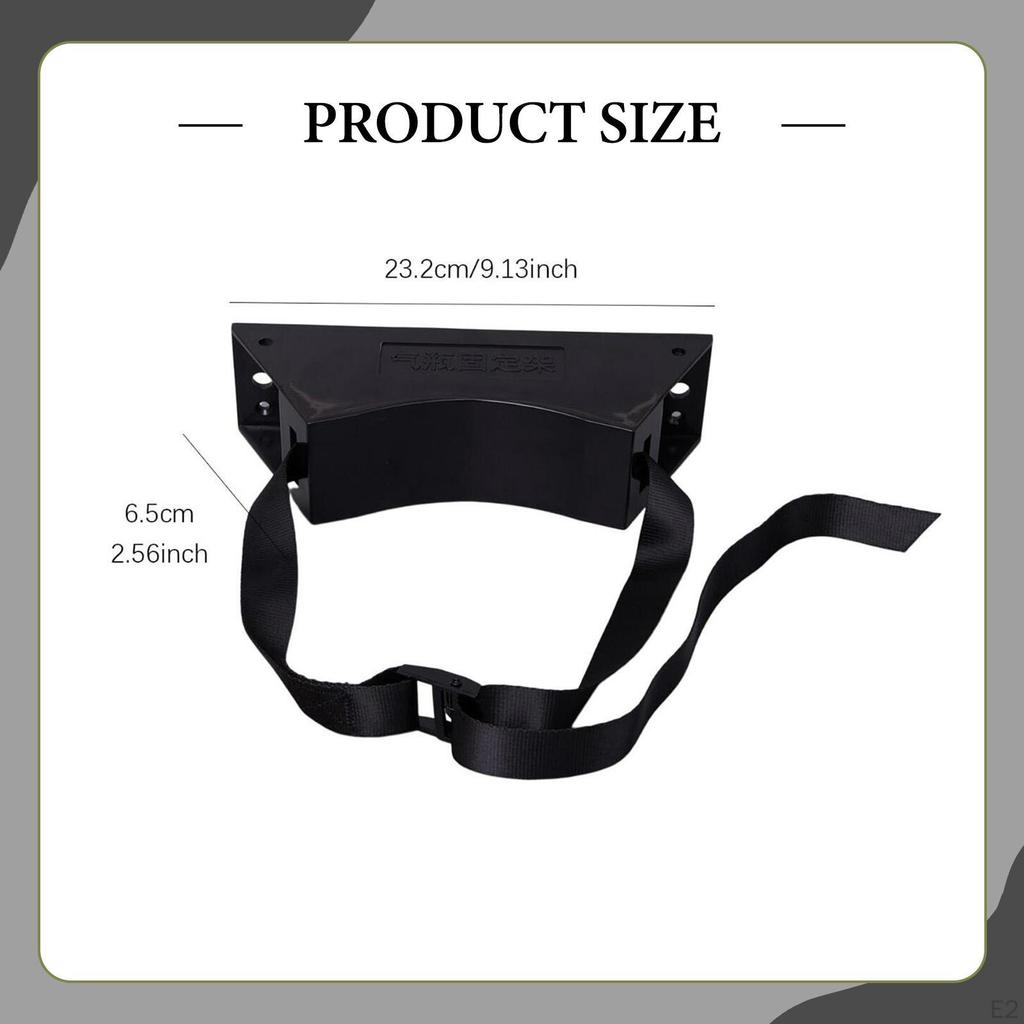 Tankhalter, Wandhalterung für Gasflaschen, Einfach zu installieren, Flaschenhalterung