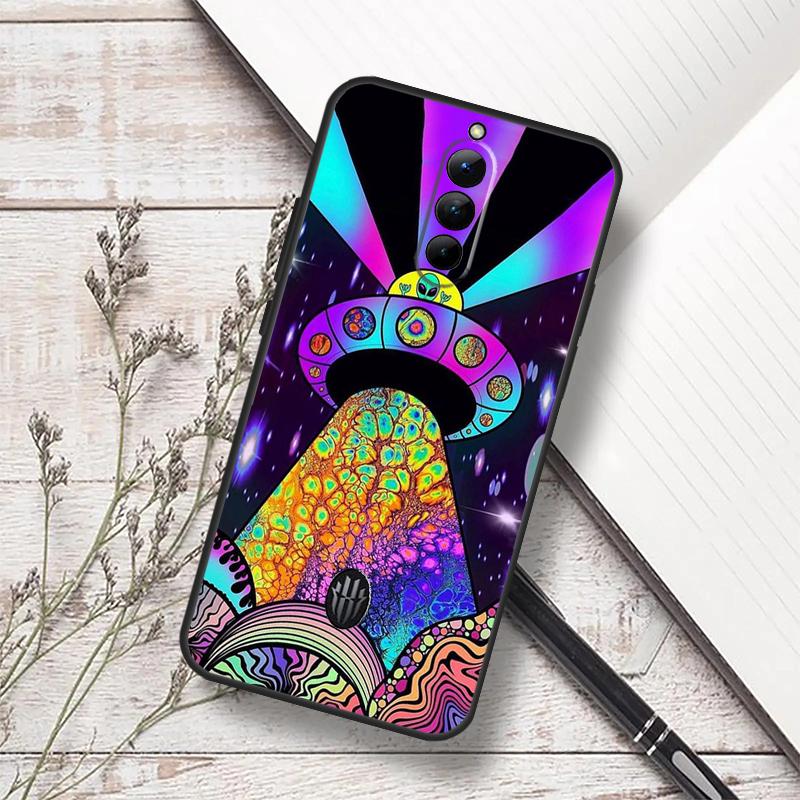 Aesthetics Cartoon Alien Space Case For ZTE Nubia Red Magic 10 Air 6S 7S 6 7 Pro RedMagic 8 9 8S 9S 10S 11 Pro Plus Cover