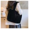 1 Pezzo Autunno/Inverno Nuova Borsa da Donna Peluche Grande e Morbida, Borsa a Mano alla Moda INS, Borsa da Shopping Versatile, Borsa da Donna Singola Spalla Chic