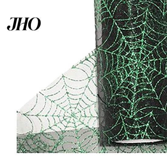 Spider 1 Roll Tulle Easy to Use Ornamental Multi-purpose Web Halloween Wall Decorating for Home