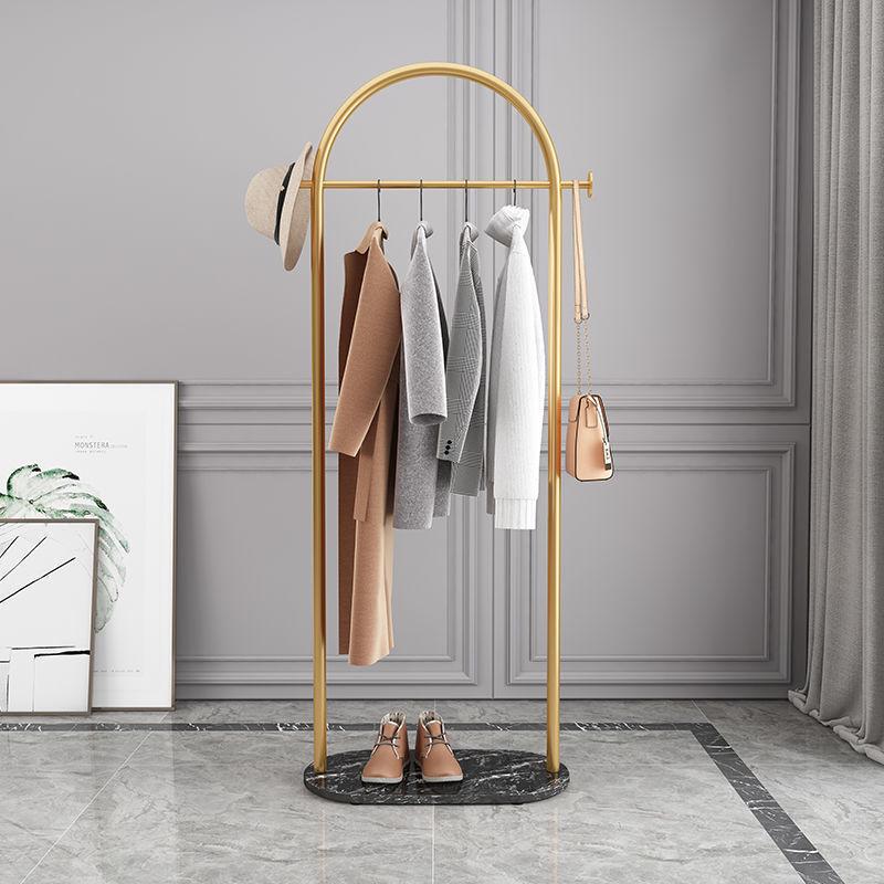 Floor-Standing Multifunctional Clothes Rack for Bedroom and Living Room