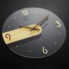 Modern Glass Wall Clock Decorative Wall Watch Silent Aesthetic Clocks Minimalist Elegant Living Room Watches Room Ornaments