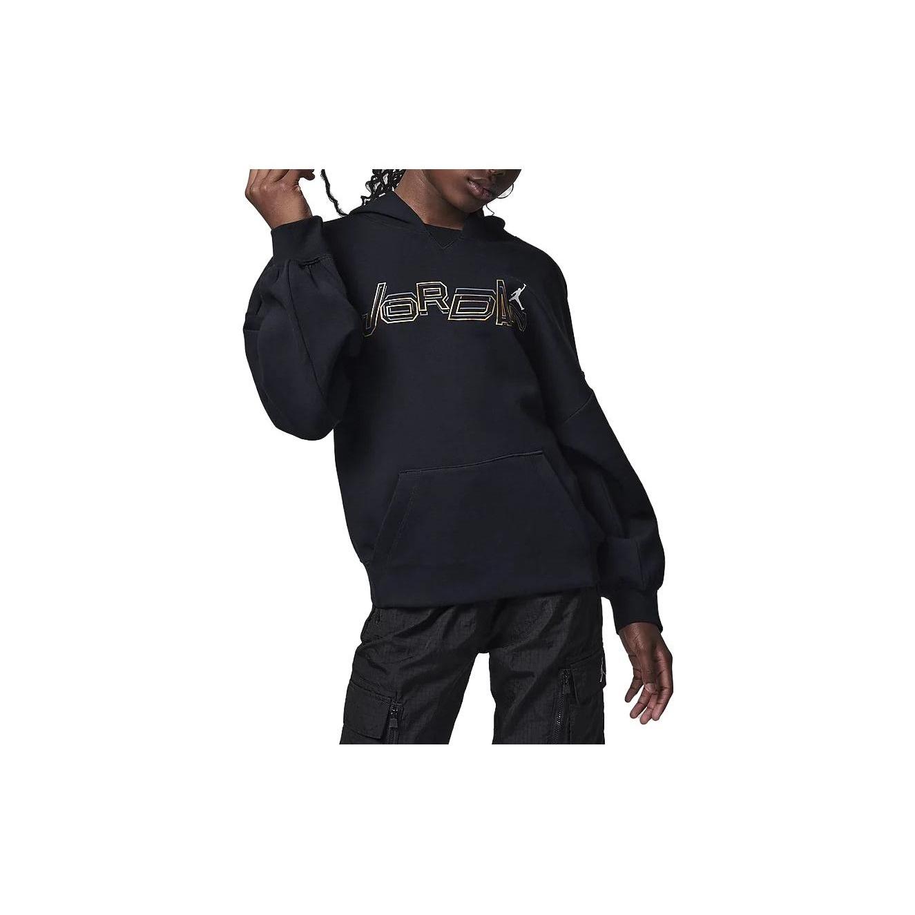 (PS) Air Jordan Take Flight Hoodie Black Kids FZ1953-010 XL