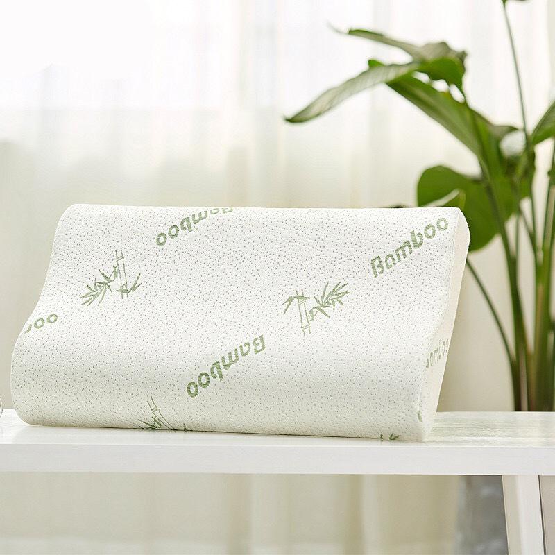 Slow Rebound Memory Foam Cervical Pillow - Air Layer Wave Design for Better Sleep