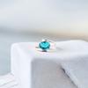 Natural Apatite Gemstone 925 Sterling Silver Jewelry Handmade Ring Wedding Gift RR-31-7