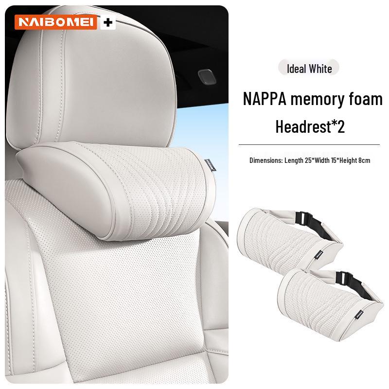 Zeekr 001/X/009 Car Headrest & Neck Pillow with Lumbar Support for Front and Rear Seats