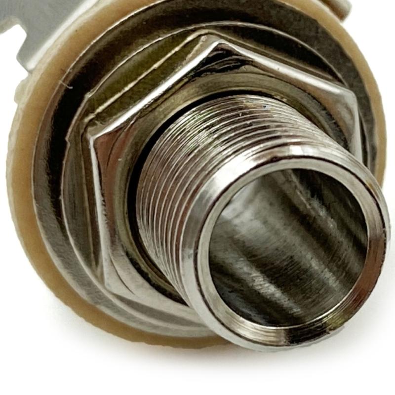 Power Socket Jacks Male Female Panel Mount Connectors Adapter Power Plug for Basses Guitars