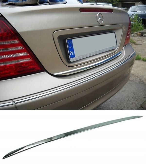 Mercedes CL W215 - CHROME Tailgate Tuning Strip