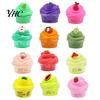 Soft 60ml Butter Slime Non-sticky with Charm Super Stress Relief Fruit Cherry Toy for Children Tear Resistant