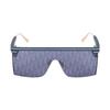 Dior Club M1U One-Piece Square Sunglasses Classic Floral Blue Square Sunglasses Unisex Sunglasses DIORCLUB-M1U-31B8