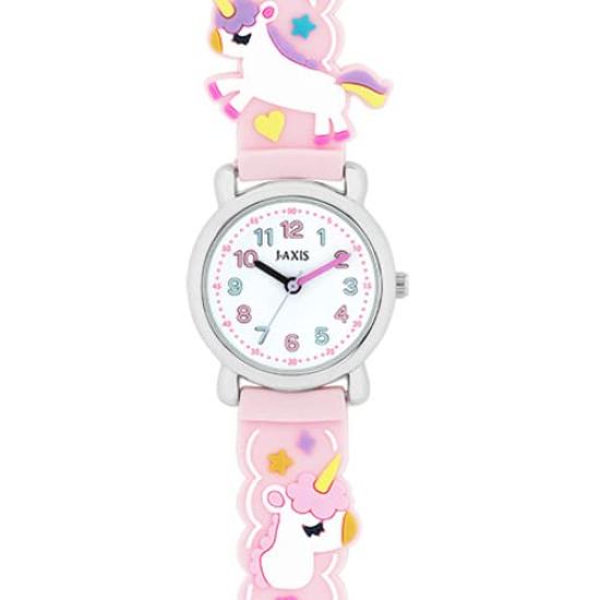 3D Watch Unicorn TCL76 Pink [Sunflame] J-Axis Women's
