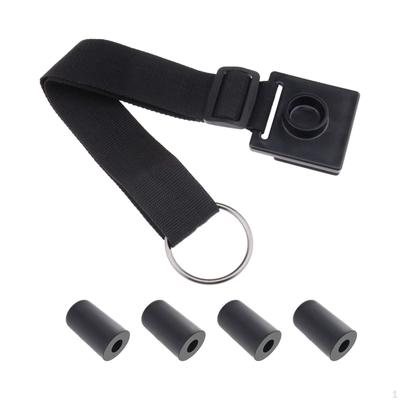 Adjustable Cello Non Slip Mat Belt Rubber End Pin Stopper Holder Anchor