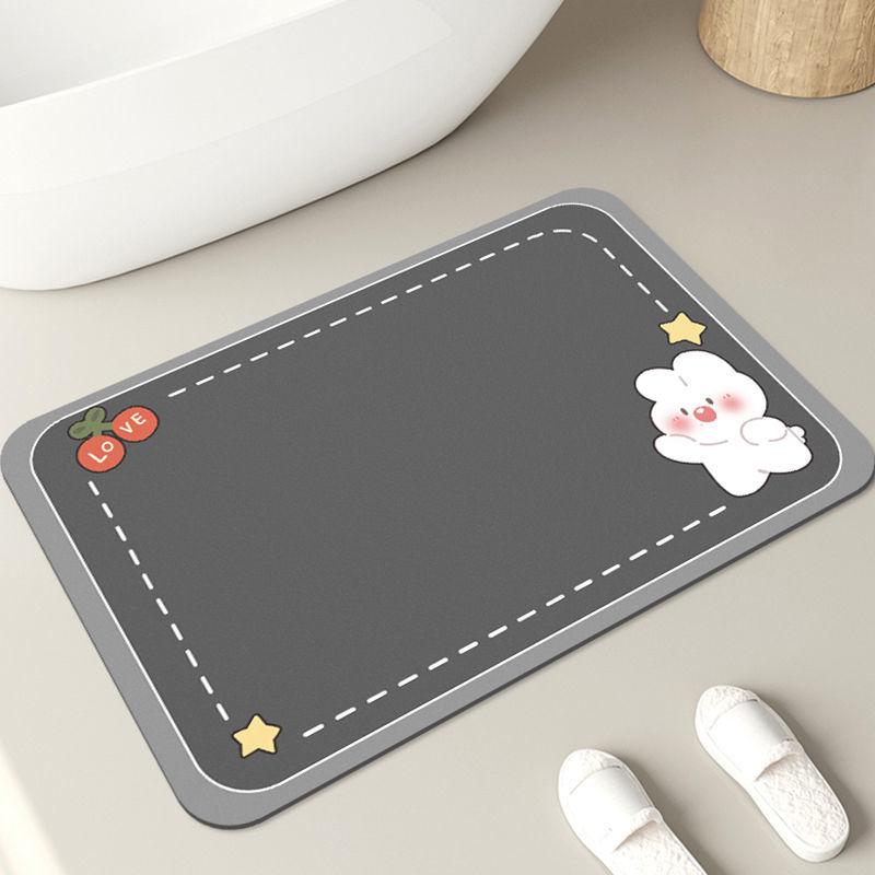 

Новый впитывающий коврик для ванной, быстросохнущий мягкий коврик для ванной, коврик для двери ванной комнаты, бытовой мягкий коврик, коврик для ванной 40cmx60cm
