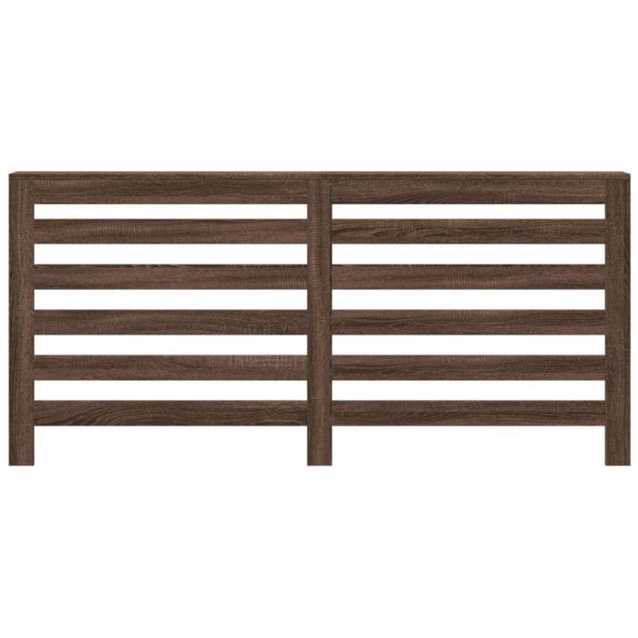 VidaXL Radiator Cover Brown Oak 175x20x82 Cm Engineered Wood, Radiator Cap, Top Radiator Cover, Radiator At 852714