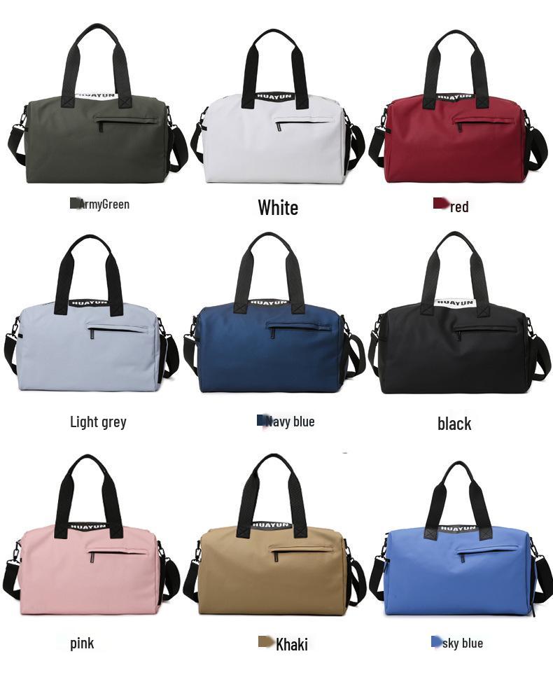 Large Capacity Wet/Dry Separation Gym & Travel Bag with Shoe Compartment