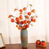 Persimmon Ruyi Ornament: Artificial Persimmon Tree Branches for Home or Hotel Decoration