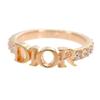 Dior  R2700WOMCY_D12P #10.5(JP Size) ring pink/gold metal/crystal Women