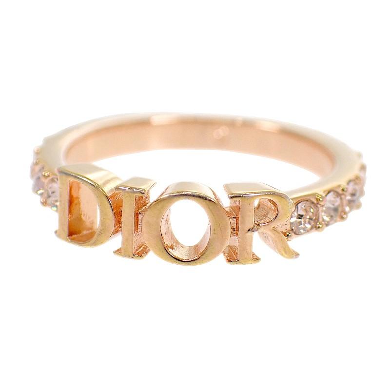 Dior  R2700WOMCY_D12P #10.5(JP Size) ring pink/gold metal/crystal Women