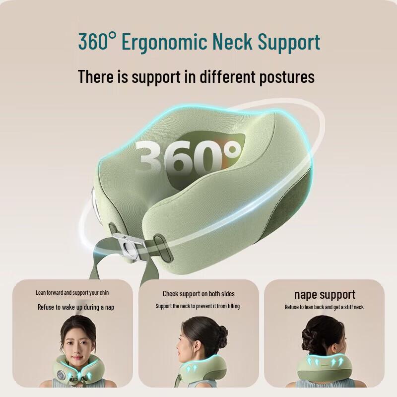 Philips PPM3107N Portable U-Shape Neck Massager Pillow