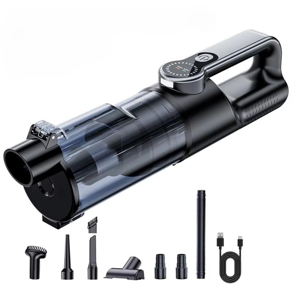 Cordless Car Vacuum Cleaner Powerful Suction Dust Buster Car Dust Collector Set Pet Hair Cleaning