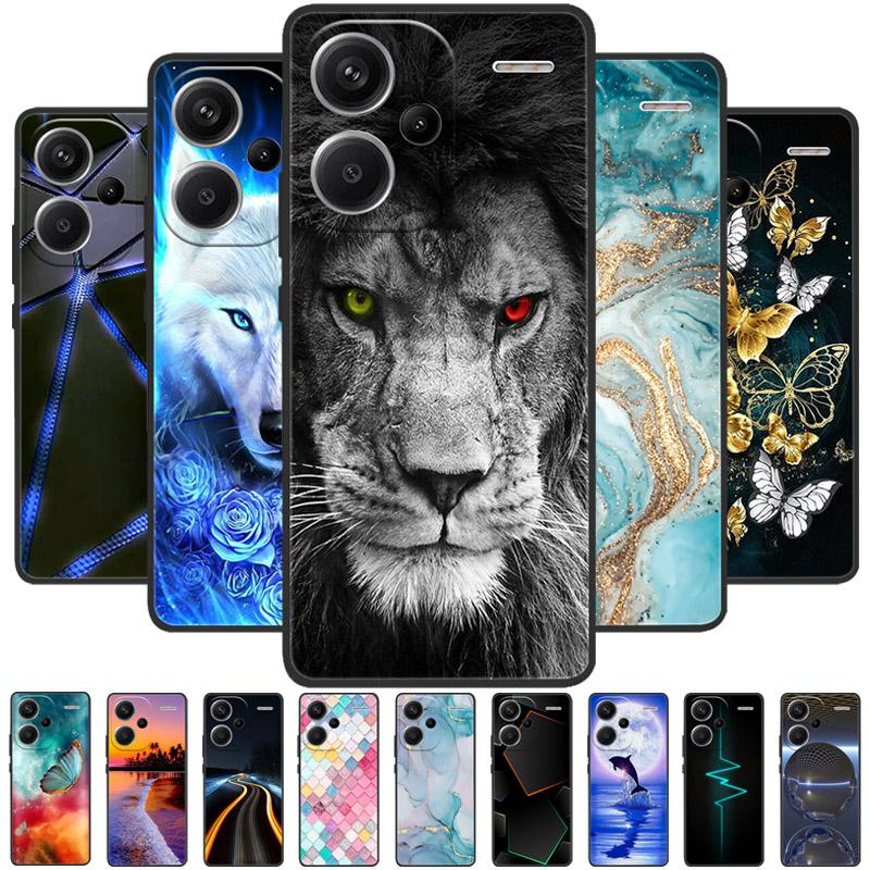 Voor Redmi Note 13 Pro Plus Hoesje 13 Pro+ Zacht TPU Siliconen Telefoonhoesje Voor Redmi Note13 13 Pro 4G 5G Nieuwe Populaire Mode Beschermer