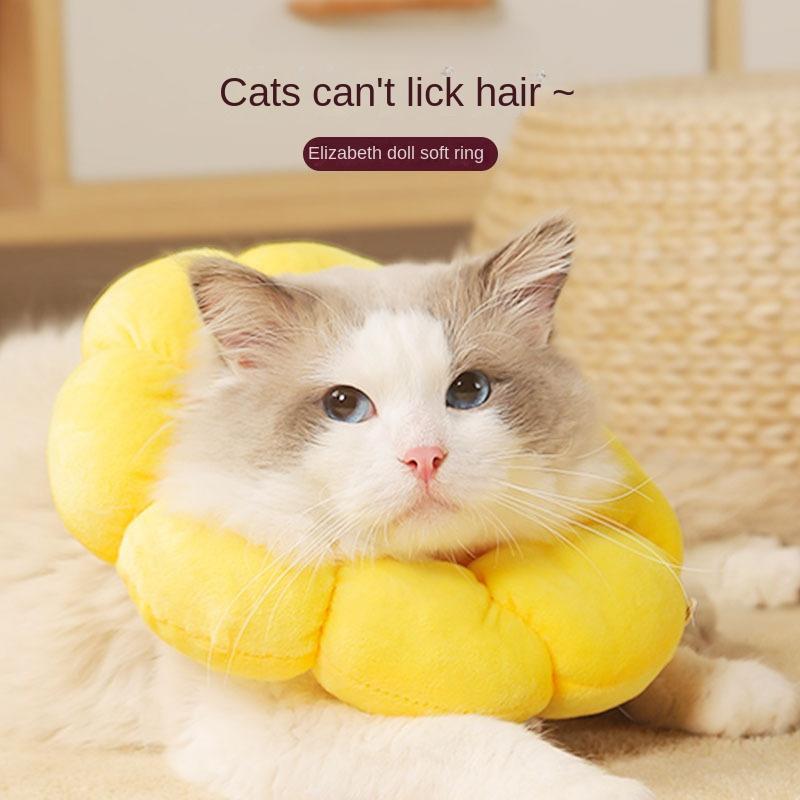 Husdjur Anti-Bett Slick Kirurgi Sårläkning Katt Hundar Hälsa Medicinsk Cirkel Husdjursskyddskrage Hund Nackkon Återhämtningskrage