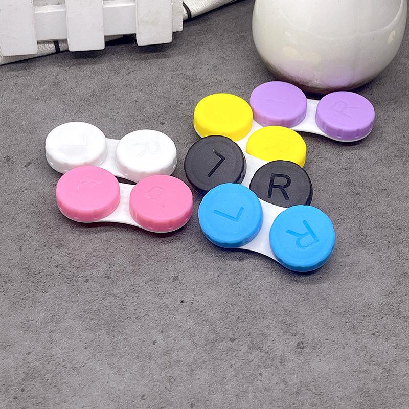 Candy Color Double Contact Lens Storage Case