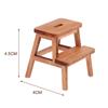 1:12 Dollhouse Miniature Stools Step Stool Square Stool Small Bench Model Living Room House Furniture Decor Toy