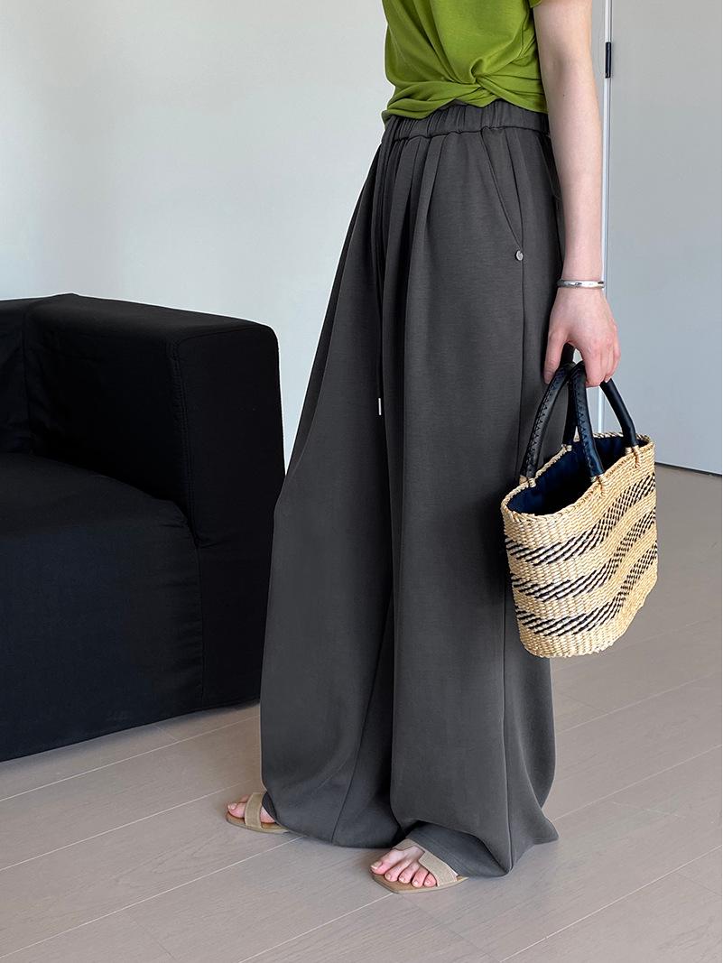 

Jelly Pants: Women s High-Waisted, Drawstring, Slimming & Floor-Length Pants 6039 – Effortlessly Comfortable & Stylish. Medium темно-сірий