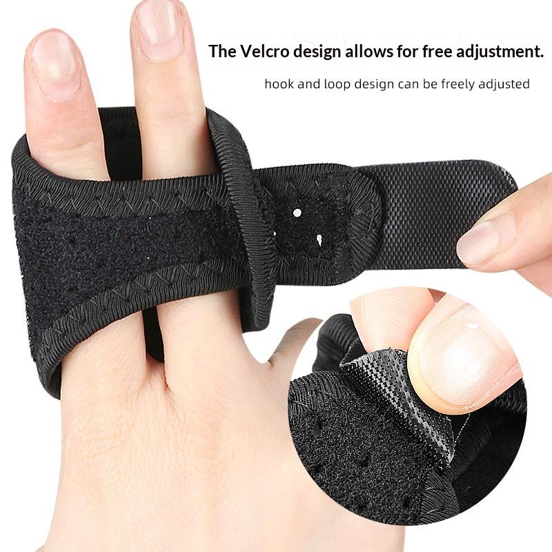 

1Pcs Pain Relief Trigger First Aid Finger Fixing Splint Straightener Brace Corrector Support Finger Splint Corrector Support onesize