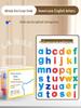 Magnetic Alphabet & Numbers Sticker Set - 26 Pieces for Blackboard & Whiteboard