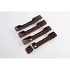 For Hyundai Santa Fe  2024 ABS Carbon Fiber Black Door Handle Cover Door Bowl Frame Trims Sticker Car Styling Accessories