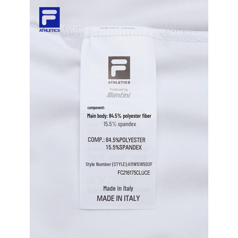 FILA Women's 2025 Spring Color-Block Slim-Fit Knit Cycling Jacket