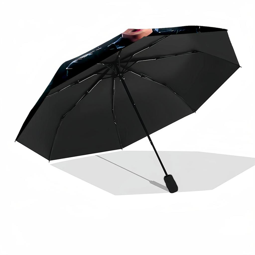 Unity In Diversity Portable Automatic Umbrella Retractable Design with 8-Rib Durability Compact Design for Outdoor Daily Use Elegant Umbrella