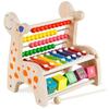 Multifunctional Wooden Abacus & Bead Maze for Baby's Hand-Eye Coordination and Early Education